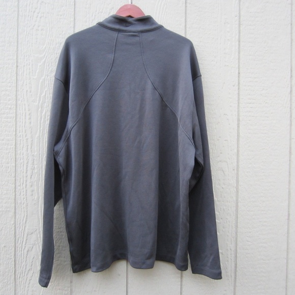 Nike Sweatshirt MenS 3XL Cover-Up Long Sleeve Anthracite Gray 400099-060‎ NWT - Picture 3 of 14